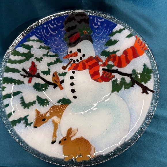 Signed Peggy Karr Glass Large 13
